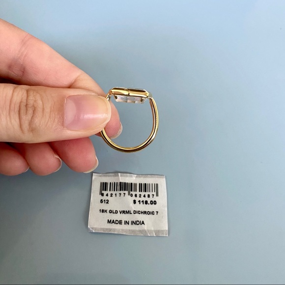 [SOLD] Kendra Scott Davis 18k Gold Vermeil Ring - Picture 4 of 5